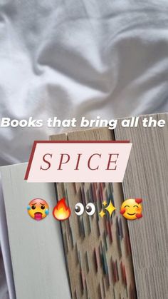 an image of a book with emoticions on it and the caption reads books that bring all the space