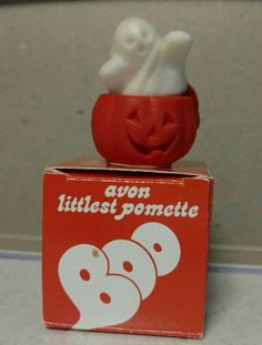 Halloween Reference, Makeup History, Avon Lipstick, Avon Perfume Bottles, Avon Bottles, Clay Halloween, 1970s Childhood, Vintage Perfumes, Nostalgia Childhood