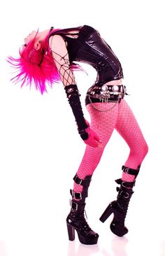 Unknown Pink Punk, Body Reference Poses, Anais Nin, Figure Poses, Human Poses, Poses References, Estilo Punk, Cool Poses, Pose Reference Photo