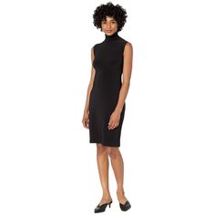 Norma Kamali Women's Slim Fit Sleeveless Turtle Dress To Knee, Black, Size Xl/42 Features * Stretch Jersey * Sleeveless * Turtleneck * Invisible Zipper * Knee Length Details Fast Shipping You're Already Purchasing The Item. We Will Get Your Order Shipped Out Within 1-Business Day And Delivered To Your Doorstep As Quickly As Possible. (We Do Not Ship On The Weekends. Or After 2pm On Fridays) Competitive Pricing With Our Dynamic Pricing Model, Our Prices Are Always Competitive. Our Prices Are Some Black Sleeveless Turtleneck Dress, Black Stretch Sleeveless Dress For Work, Black Sleeveless Knee-length Dress, Black Knee-length Sleeveless Dress, Black Stretch Sleeveless Maxi Dress, Black Sleeveless Dress For Formal Occasions, Black High Neck Sleeveless Stretch Dress, Fitted Sleeveless Black Sheath Dress, Black Sleeveless Sheath Dress For Work