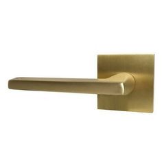 an image of a brass door handle on a white background