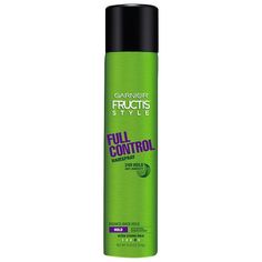 Want ultra strong hold without compromise? Garnier Fructis Style Full Control Anti-Humidity Hairspray is a versatile, yet ultra strong hairspray that provides the hold you need, and the natural, healthy-looking movement you want. With 24 hour hold and anti-humidity protection, your style stays touchable all day long, even in extreme humidity. HOW DOES IT WORK? Our strong, yet flexible hairspray formula, infused with natural Bamboo Extract, keeps you in control of your style for 24 hours. Added f Garnier Fructis, Bamboo Extract, Frizz Control, Hair Spray, Anti Frizz Products, Mens Fragrance, Hair Health, Argan Oil, Dish Soap Bottle