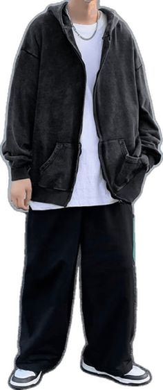 Sporty Washed Black Sweatshirt With Pockets, Sporty Washed Black Hoodie With Pockets, Washed Black Sweatshirt With Pockets For Streetwear, Urban Streetwear Sweats With Pockets, Urban Sweats With Pockets For Streetwear, Hooded Washed Black Sweatshirt With Pockets, Relaxed Fit Washed Black Sweatshirt With Pockets, Hooded Sweats With Pockets For Streetwear, Streetwear Washed Black Outerwear With Ribbed Cuffs