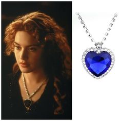 Titanic Heart Of The Ocean Sapphire Blue Crystal Necklace With Velvet Gift Bag Intricate High Polish Creates Glamorous Reflections And Adds A Luxurious Look To This Jewelry 5 Layer Electroplated Sliver Plated. Perfect Gift For Any Occasions That Will Surely Make A Memorable Impression Chain Length: 18 Inch Pendant Size: 4 Cm X 3.5 Cm Titanic Heart Of The Ocean Sapphire Blue Crystal Necklace With Velvet Gift Bag Silver Plated Titanic Necklace, Heart Of The Ocean, Necklace Sapphire, Titanic Jewelry, Ocean Heart, Blue Crystal Necklace, Necklace Chain Types, Ocean Necklace, Heart Shaped Pendant Necklace