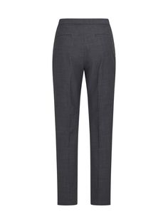 Pants from Fabiana FilippiComposition: Wool Or Fine Animal Hair->virgin Wool, 75% Synthetic->polyamide, 23% Synthetic->elastane, 2% Slim Fit Elastane Trousers, Slim Fit Straight Elastane Pants, Slim Fit Elastane Ankle-length Pants, Slim Fit High-waisted Elastane Bottoms, Slim Fit Full Length Elastane Pants, Stretch High-waisted Pants For Business, Business Trousers Made Of Elastane, Business Straight Pants With Elastane, Business Straight Leg Elastane Pants