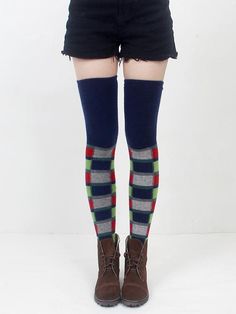 Sku CY-!19315 Material Acrylic Fibres Occasion Casual Seasons Spring , Summer , Autumn , Winter Type Socks Accessories Color RED,COFFEE,BLACK,NAVY BLUE Size chart: Please consult the size chart we provide for this item's measurements to help you decide which size to buy. Trendy Blue Knee-high Socks For Winter, Blue Casual Knitted Socks, Fitted Blue Knee-high Socks For Winter, Casual Multicolor Knee-high Socks For Winter, Casual Multicolor Knee-high Winter Socks, Blue Fitted Casual Leg Warmers, Casual Fitted Blue Leg Warmers, Blue Casual Socks One Size, Trendy Blue Socks For Winter