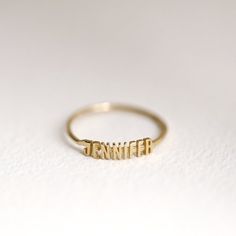 Monogram Ring, Gold Name Ring, Name Band, 10K 14K Solid Gold Ring, Personalized Ring, Minimalist Rin Simple 14k Gold Engraved Ring For Anniversary, Minimalist 14k Gold Engraved Personalized Ring, Minimalist Personalized 14k Gold Engraved Ring, Minimalist Engraved 14k Gold Ring, Personalized Minimalist 14k Gold Engraved Ring, Minimalist Personalized Engraved 14k Gold Ring, 14k Gold Custom Name Engraved Ring For Promise, 14k Gold Engraved Ring With Custom Name For Promise, Custom Name 14k Gold Engraved Promise Ring