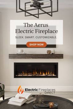 the aerus electric fireplace is on sale now