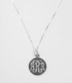 "Sterling Silver Round Disc Engrave Pendant with Sterling Silver Box Chain. It will be Unique, very Personalized Gift. ( you may can customize by backside monogram or engraving : date of birth, words, simple phrase, symbol, simple logo and so on) silver necklace and silver disc Made of : 925 Genuine Sterling Silver (Not silver plated, Nor silver coated) Necklace is Genuine 925 Sterling Silver, made in Italy Available length : 14\",16\",18\",20\",22\",24\",30\" Circle pendant : diameter 0.63 inch Silver Jewelry With Initials In Round Shape, Customizable Silver Round Pendant Jewelry, Silver Jewelry With Engraving Option For Birthday, Silver Jewelry With Initials, Customizable Sterling Silver Round Disc Necklace, Minimalist Silver Jewelry With Engraving Option, Sterling Silver Initial Pendant With Engraving Option, Sterling Silver Initial Pendant Jewelry With Engraving Option, Classic Sterling Silver Personalized Necklaces