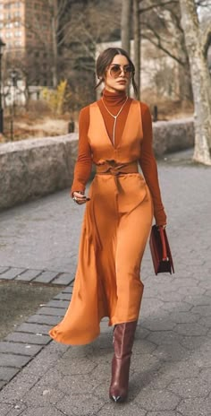 ❀ Valentina Romée ❀ Trending Fashion Aesthetic, Fall Statement Outfits, Statement Work Outfit, Satin Slip Dress Winter Outfit, Etheral Style Clothing, High Fashion Modest Outfits, High Thigh Outfits, Artistic Clothing Aesthetic, Business High Fashion