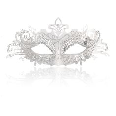 PRICES MAY VARY. 🌟【Stylish Masquerade Mask for Women】Masquerade mask for women made of ABS base inlaid metal and sparkling rhinestones. Available in several different colors, our masquerade mask exquisite workmanship, no flaking of paint, no discoloration, it is a stunning accessory for any occasions, perfect for matching your masquerade dress. It also can be used for wall hangings and room decor when not wear. 🌟【Queen Style】Our Halloween glittering masquerade mask exquisite design combined wi Dnd Clothing, White Masquerade Mask, Masquerade Dress, Masquerade Party Decorations, Mask Venetian, Mens Masquerade Mask, Masquerade Ball Mask, Metal Mask, Ball Mask