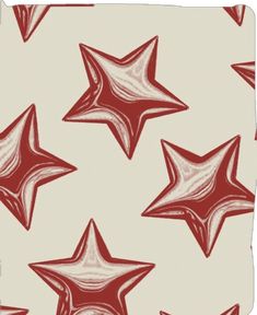 red and white stars on a beige background