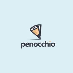 the logo for penocochio, a company that sells pens and pencils