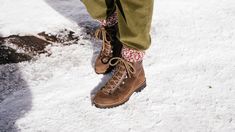 Velasca | Leather hiking boots, handmade in Italy Leather Hiking Boots, Pink Heels, Danner Mountain Light Boot, Rubber Heels, Lug Sole, Dusty Pink, Leather Fashion, Winter Boots, Winter Boot