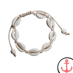 Shell Bracelet Beach Anklets, Sea Lover, Shell Design, Sea Inspired, Shell Bracelet, Fashion Materials, Anklet Bracelet, Bracelet Collection, Beach Look