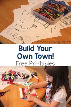 Preschool Social Studies, Neighborhood Activities, Learning Corner, Kindergarten Social Studies, Map Projects, Community Activities, Creative Curriculum, Unit Studies, Homeschool Kindergarten