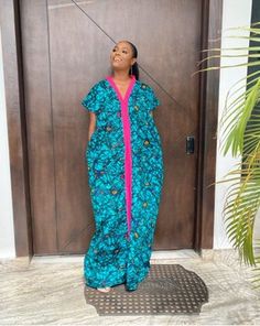 Latest Boubou Styles, Ankara Boubou Styles, African Long Dresses, Ankara Boubou, Wallet Dress, African Print Long Dress, Different Sleeves Style, Boubou Styles, Eclectic Outfits