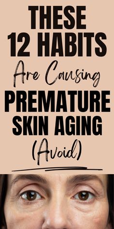 These 12 Common Habits Are Causing Premature Skin Aging (Avoid) | Upgraded Health Cycling Diet, Carb Cycling, Adequate Sleep, Keto Drink, Broad Spectrum Sunscreen, Aging Process