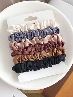 Diy Hair Curlers, Shein Finds, Heatless Hair Curlers, Ponytail Bun, Scrunchie Hair, Christmas Party Gift, Heatless Hairstyles, Tie Headband, Fluffy Hair