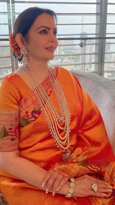 Paithani Look, Ambani Jewellery, Marathi Bride, Saree Looks, Embellished Clothing, Paithani Saree