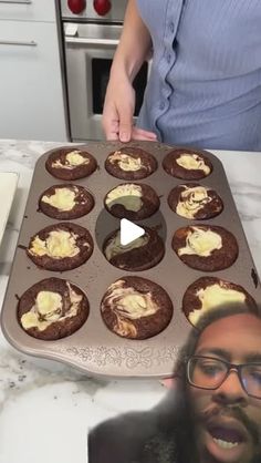 Micah on Instagram: "BROWNIE CHEESECAKE COOKIE 🍪😍😮‍💨
Original: FB Justine Kameron
.
.
.
.
 #instagramreels #reels #instagram #instagood #trending #reelsinstagram #explorepage #explore #viral #love #reelitfeelit #instareels #instadaily #reelsvideo #follow #trendingreels #reelkarofeelkaro #insta #reel #micahstewartreacts #viralreels #photography #tiktok #like #likeforlikes #followforfollowback #reelsindia #fyp #fashion #foryou"