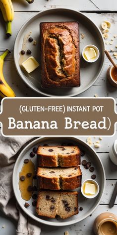 Gluten-free instant pot banana bread—moist, fluffy, and naturally sweet! #EasyRecipe #HomemadeFood #DeliciousEats