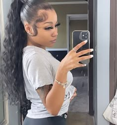 Black Ponytail, High Ponytail Hairstyles