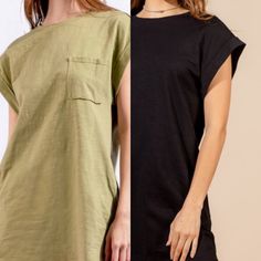 Comfy casual everyday summer tshirt dress Oversized Crew Neck T-shirt Dress For Summer, Green Cotton Casual T-shirt Dress, Casual Cotton T-shirt Dress With Relaxed Fit, Spring Green Cotton T-shirt Dress, Casual Black T-shirt Dress For Loungewear, Casual Cotton T-shirt Dress For Spring, Casual Short Sleeve Beach Dress For Spring, Casual Stretch T-shirt Dress For Summer, Casual T-shirt Dress