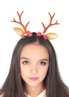 PRICES MAY VARY. High-quality Material: Made of soft and comfortable velvet, the headband is skin-friendly and durable, providing a comfortable wearing experience. Unique Design: The headband is designed in the shape of a deer antler, with a cute and fashionable appearance, suitable for various occasions, such as Christmas, Halloween, costume parties, and daily wear. Adjustable Size: The headband is elastic and adjustable, suitable for most people's heads, with a circumference of approximately 5 Reindeer Antlers Headband, Antlers Headband, Deer Antlers Headband, Reindeer Antlers, Costume Parties, Deer Antler, A Deer, Deer Antlers, Christmas Parties