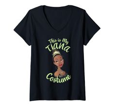 PRICES MAY VARY. Officially Licensed Disney The Princess And The Frog Apparel for Women - Men - Youth - Toddler; Tiana T-Shirt; Holiday; Seasonal; Christmas; Vintage; Disneyland; Disney+; Disney Plus; Disney World; Present; Gift; Christmas T-Shirt; Halloween Costume 19PRIN00397A-002 Lightweight, Classic fit, Double-needle sleeve and bottom hem Tiana Costume, Disney Princess Costumes, Princess Halloween Costume, Vintage Disneyland, Princess And The Frog, Princess Costume, Disney T, Disney Shirt, Disney Tshirts