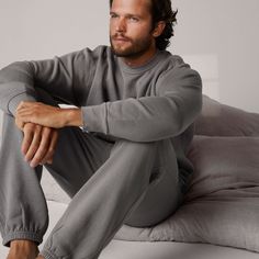 We took your favorite sweatpants and infused them with silk (the modern day turning water into wine). An innovative blend of breathable cotton and Washable Silk, the Silksweats™ Reversible Jogger come in a mid-rise, oversized fit – striking the balance of true comfort and effortless style. An interior of luxuriously cozy sherpa back, they’re 100% reversible for a two-in-one look. Elastic detailing at ankles for a put-together aesthetic, utilize the fully functional side seam pockets for everyday Loungewear Fashion, Water Into Wine, Mens Luxury Fashion, The Balance, Special Characters, Hush Hush, First Look, Hands Free, Oversized Fits