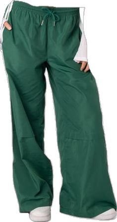 Sporty Wide-leg Parachute Pants For Fall, Sporty Wide Leg Parachute Pants For Fall, Sporty Green Full-length Parachute Pants, Green Sporty Parachute Pants, Green Nylon Parachute Pants Athleisure, Green Nylon Parachute Pants For Athleisure, Sporty Spring Wide-leg Parachute Pants, Sporty Spring Parachute Wide-leg Pants, Sporty Wide-leg Parachute Pants For Spring