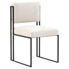 This is a modern and elegant piece designed for both comfort and style. It features a robust stainless steel frame in that ensures durability and longevity. The chair is characterized by its plush cushioning and supportive backrest, making it an inviting spot to relax. One of the distinctive elements of the chair is its open back design, which adds a touch of elegance and modernity to the space. The chair is upholstered in high-quality water repellent and stain resistant velvet, available in man Sleek Dining Chair, Minimalist Chair, Steel Dining Chairs, Colourful Cushions, Study Rooms, Dining Living Room, Furniture Dining Chairs, Cushion Design, Stainless Steel Frame