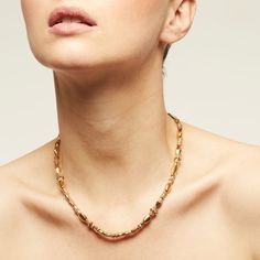 Kali necklace gold Chic Metal Necklace For Gift, Formal 14k Gold Choker Jewelry, Gold-tone Clavicle Chain Necklace For Gift, Chic Metal Link Necklace, Classic Gold Choker With Adjustable Chain, Classic Gold Choker Jewelry, Formal Clavicle Chain Necklace, Chic Gold-tone Long Chain Necklace, Chic Chain Necklaces As Gifts