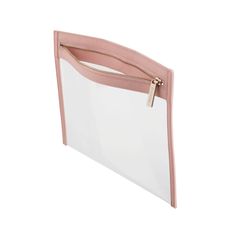 Our modern, large clutch makes a statement with a slim profile. It's a chic option to carry alone or toss in your favorite tote. The perfect size for holding your phone, wallet and go-to red lipstick. Carryon Essentials, Small Clutch Purse, Transparent Clutch, International Travel Essentials, Clear Clutch, Soap And Glory, Purse Organizer, Large Clutch, Fly With Me