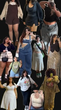 Plus Size Aesthetic Outfits, Curvy Casual Outfits, Chubby Fashion, Midsize Fashion, Cold Outfits, Plus Size Fits, Girl Fits, Curvy Outfits, Lookbook Outfits