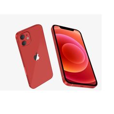 an apple iphone 11 is shown in this image, and it's red color