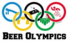 the logo for the olympic games is shown in black and red, green, yellow and blue