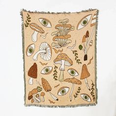 44181711421603 Mushroom Theme, Sofa Blanket Cover, Celestial Tapestry, Nordic Sofa, Cozy Sofa, Bohemian Tapestry, Woven Throw Blanket, Picnic Mat, Blanket Cover