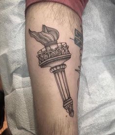 Lady Liberty Tattoo, Lady Liberty Torch, Three Kings Tattoo, Liberty Torch, Kings Tattoo, Liberty Tattoo, Prison Tattoos, R Tattoo, Tattoo Me