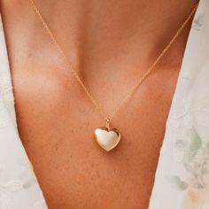 The best gifts come from the heart, and this bubbly, bold charm adds just the right depth to your accessory love story. Featuring a gold-filled puffy heart and delicate chain, this necklace brings fresh dimension to a timeless classic. Puffy Heart Necklace, Gold Bar Necklace Personalized, Made By Mary, Puffy Heart Charms, Heart Charm Necklace, Pearl Shop, Gold Bar Necklace, Gold Charm Necklace, Gold Heart Necklace