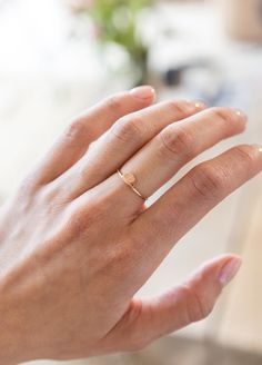 Add a touch of charm to your jewelry collection with our dainty half-moon ring. Made from 14/20 Gold-filled wire, this ring is water-resistant and hypoallergenic making it the perfect ring to wear on the daily. 14/20 gold filled Water-resistant, Hypoallergenic 1.1mm band Comes neatly packaged in a kraft box ready for gifting Dainty Gold Band, Half Moon Ring, Moon Ring, Back Jewelry, Dried Floral, Glass Ceramic, Perfect Ring, Half Moon, Gold Bands