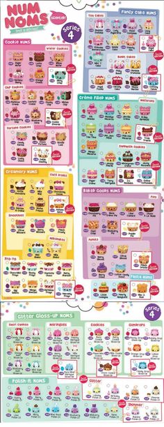 a large poster with many different types of food in the middle and bottom half of it