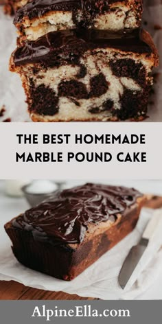 the best homemade marble pound cake recipe