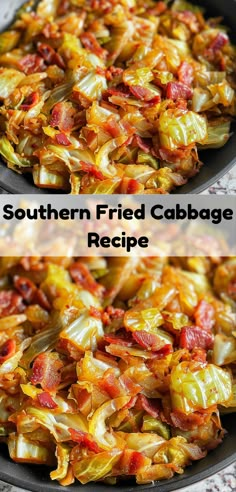 this southern fried cabbage recipe is delicious and easy to make