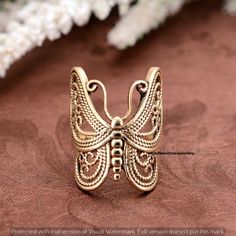 Butterfly Ring,Dainty Brass Butterfly Ring,Ring For Women,Handmade Ring,BohoRing Butterfly Monarch, Butterfly Rings, Ring Butterfly, Sterling Silver Thumb Rings, Butterfly Ring, Rings Jewelry Fashion, Butterfly Jewelry, Gifts For Your Girlfriend, Rings For Her