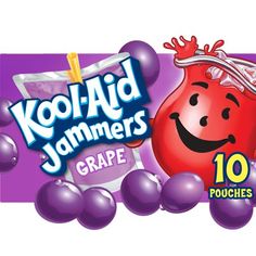 kool - aid jammers grape flavored gummies are on sale for $ 10