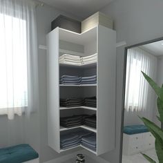 1 Year Limited Warranty: If you have any problem about the product, please feel free to contact us. Tenoner is dedicated to creating the best closet system and satisfying all customer needs. Size: 15.78" H x 22.36" W x 15.35" D.  Color: White. Reach In Corner Closet, Corner Shelves Closet, Build Your Own Closet System Hanging, Closet Dimensions For Hanging Depth, Corner Closet Shelves The Home Depot, Deep Corner Reach In Closet, Best Closet Systems, Wall Mounted Closet, Closet Organizer Kits