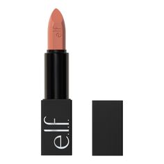 Serve up your best O face with bold, satiny color in one single swipe. e.l.f. Cosmetics’ O Face Satin Lipstick creamy, long-lasting lipstick is infused with hydrating squalane and jojoba esters for a super-comfortable, next-to-nothing feel. Indulge your lips in a wide range of sultry-as-e.l.f. shades. O, yes! Why you’ll love it: • Comfortable, long-lasting formula • Richly pigmented with a satin finish • Nourishing formula infused with marula oil, squalane and jojoba esters. • Available in 10 su Elf Lipstick, Too Faced Lipstick, Makeup Tips For Older Women, E.l.f. Cosmetics, Bold Lipstick, Creamy Lipstick, Soften Lips, Lip Filler, Lip Exfoliator