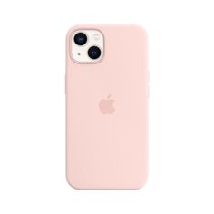 an iphone 11 pro in pink is shown from the front, with its camera facing forward